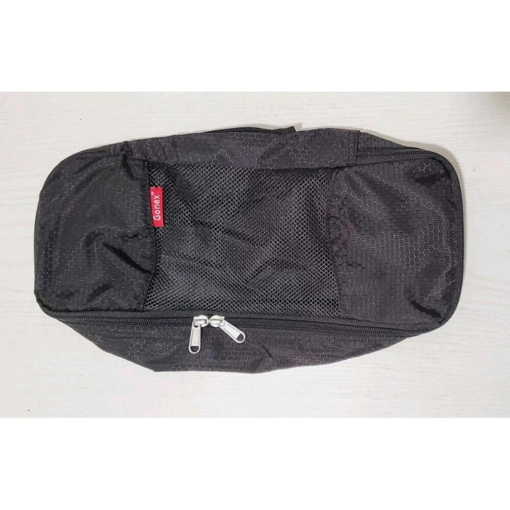 Gonex Compression Packing Sack Travel Luggage Organizer Black Mesh Bag Single